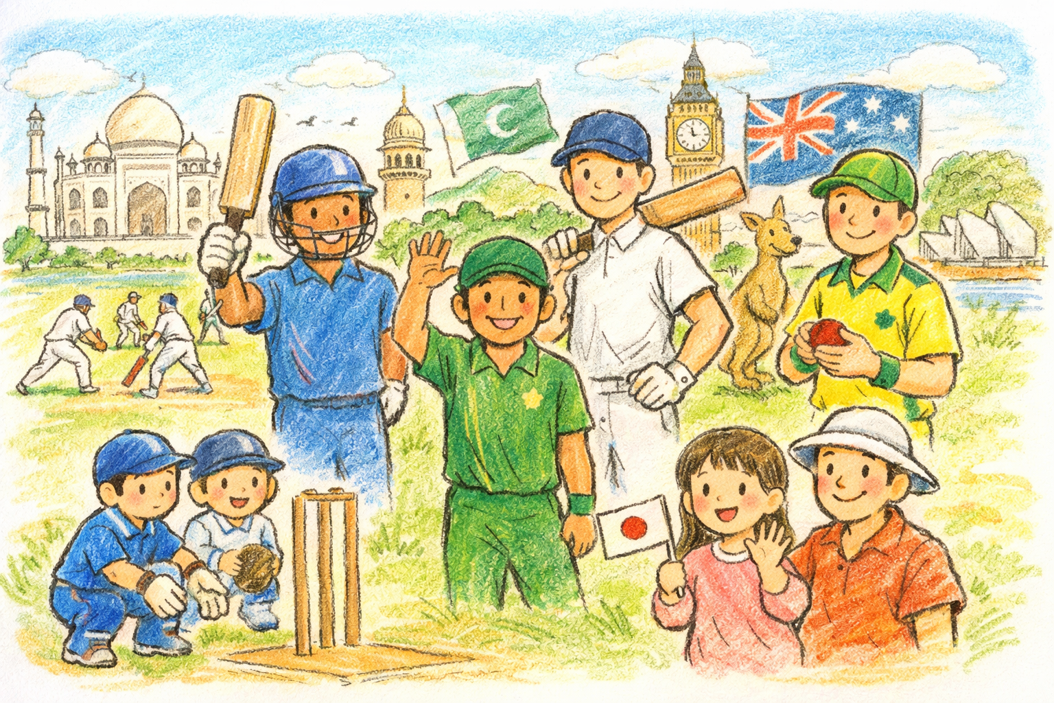 クリケット 競技人口はなぜ世界トップクラス？国別の違いと日本の現状を徹底解説 | あぐりんのスポーツチャンネル